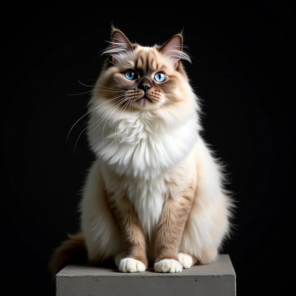 Birman cat photo
