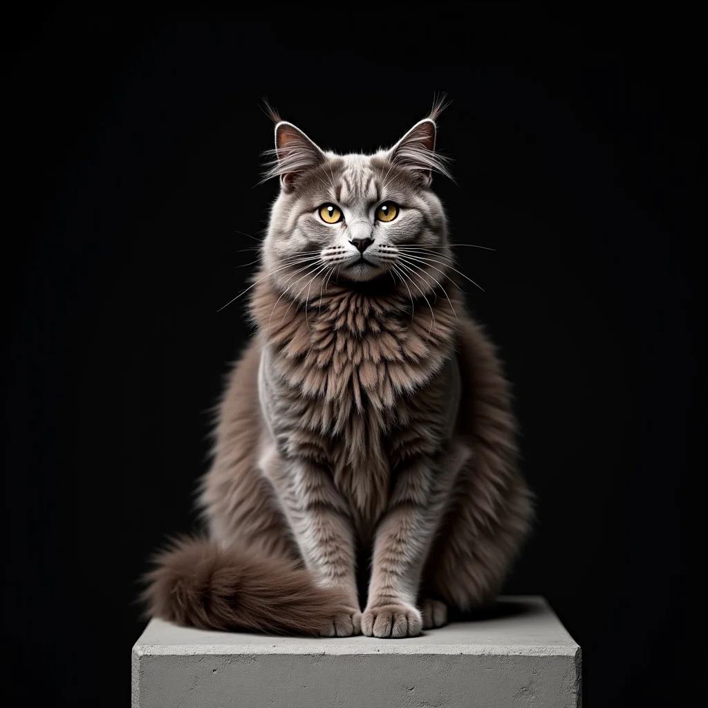 Cymric cat photo