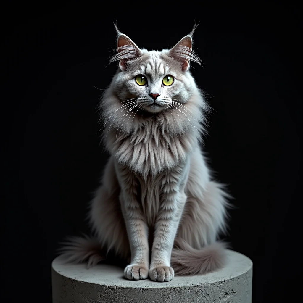 Nebelung cat photo