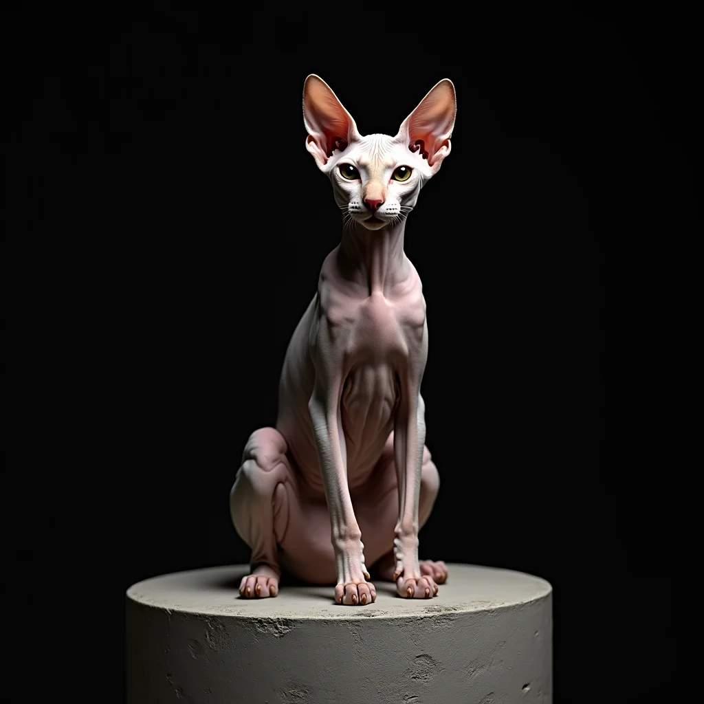 Peterbald cat photo