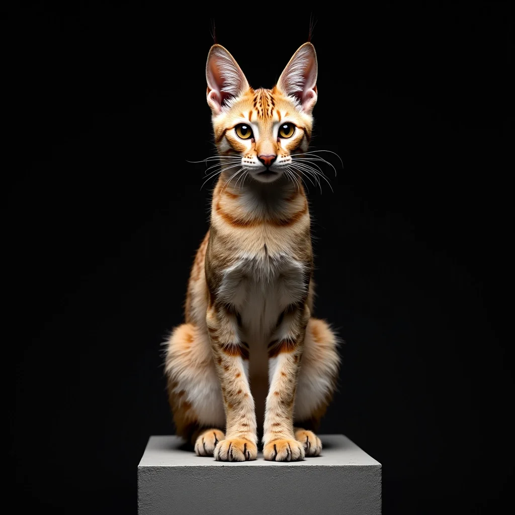 Pixie-bob cat photo