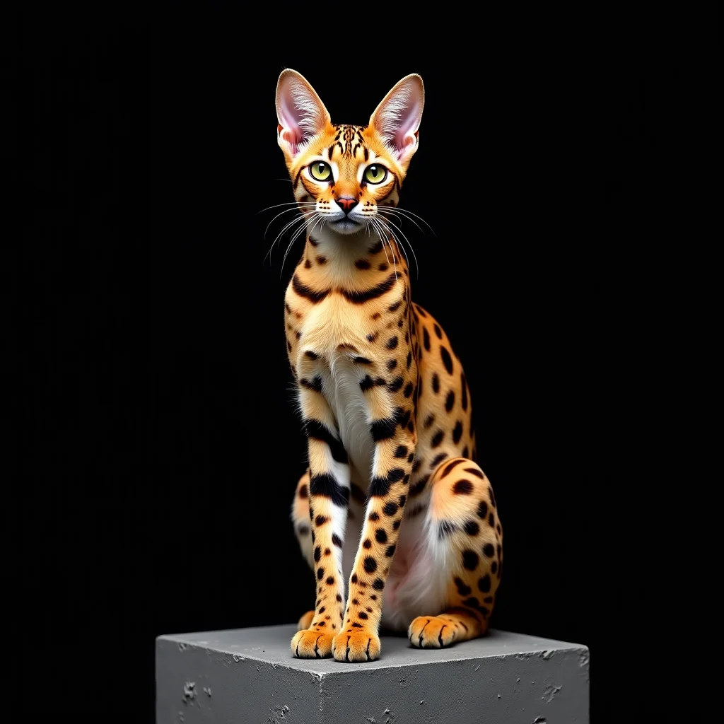 Savannah cat photo