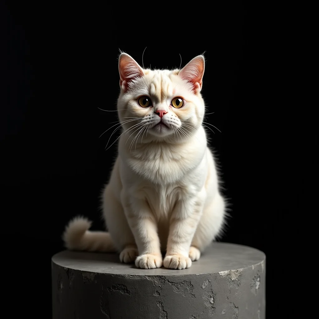 Scottish Fold cat photo
