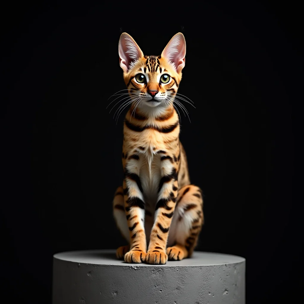 Toyger cat photo
